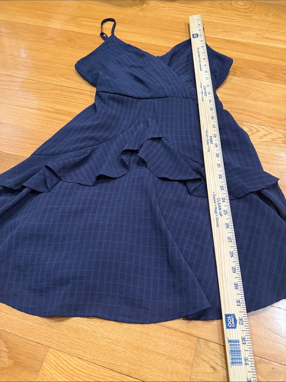 NWT trixxi ruffle mini fit & flare dress size large. - Picture 5 of 9
